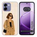 Funda Silicona para Oppo A6x / A6k diseño Mujer 01 Dibujos