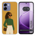 Funda Silicona para Oppo A6x / A6k diseño Mujer 02 Dibujos