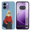 Funda Silicona para Oppo A6x / A6k diseño Mujer 04 Dibujos