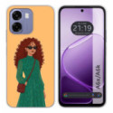Funda Silicona para Oppo A6x / A6k diseño Mujer 06 Dibujos