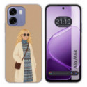 Funda Silicona para Oppo A6x / A6k diseño Mujer 10 Dibujos