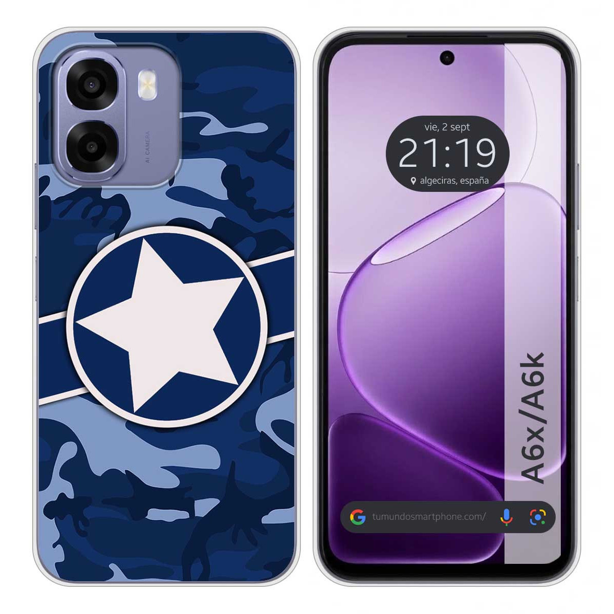 Funda Silicona para Oppo A6x / A6k diseño...