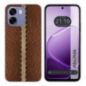 Funda Silicona para Oppo A6x / A6k diseño Cuero 01 Dibujos