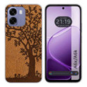 Funda Silicona para Oppo A6x / A6k diseño Cuero 03 Dibujos