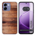 Funda Silicona para Oppo A6x / A6k diseño Madera 02 Dibujos