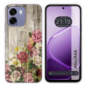 Funda Silicona para Oppo A6x / A6k diseño Madera 08 Dibujos