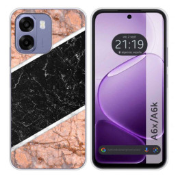Funda Silicona para Oppo A6x / A6k diseño Mármol 07 Dibujos