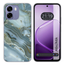 Funda Silicona para Oppo A6x / A6k diseño Mármol 09 Dibujos