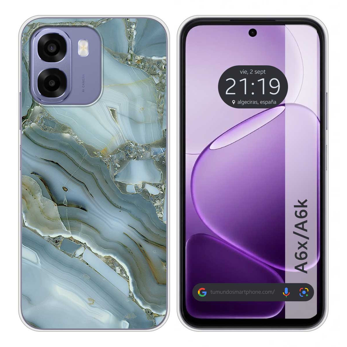 Funda Silicona para Oppo A6x / A6k diseño...