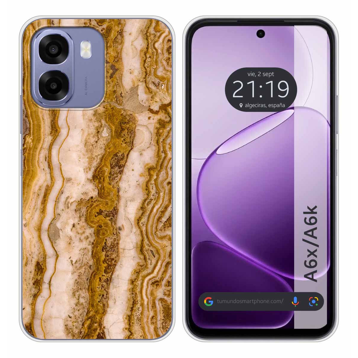 Funda Silicona para Oppo A6x / A6k diseño...