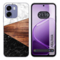 Funda Silicona para Oppo A6x / A6k diseño Mármol 11 Dibujos