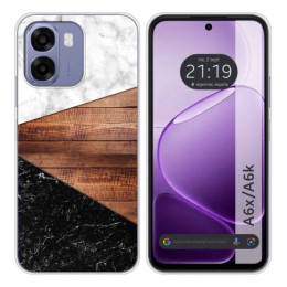 Funda Silicona para Oppo A6x / A6k diseño Mármol 11 Dibujos