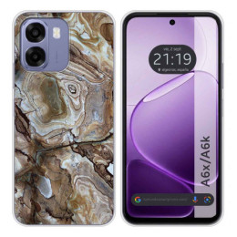 Funda Silicona para Oppo A6x / A6k diseño Mármol 14 Dibujos