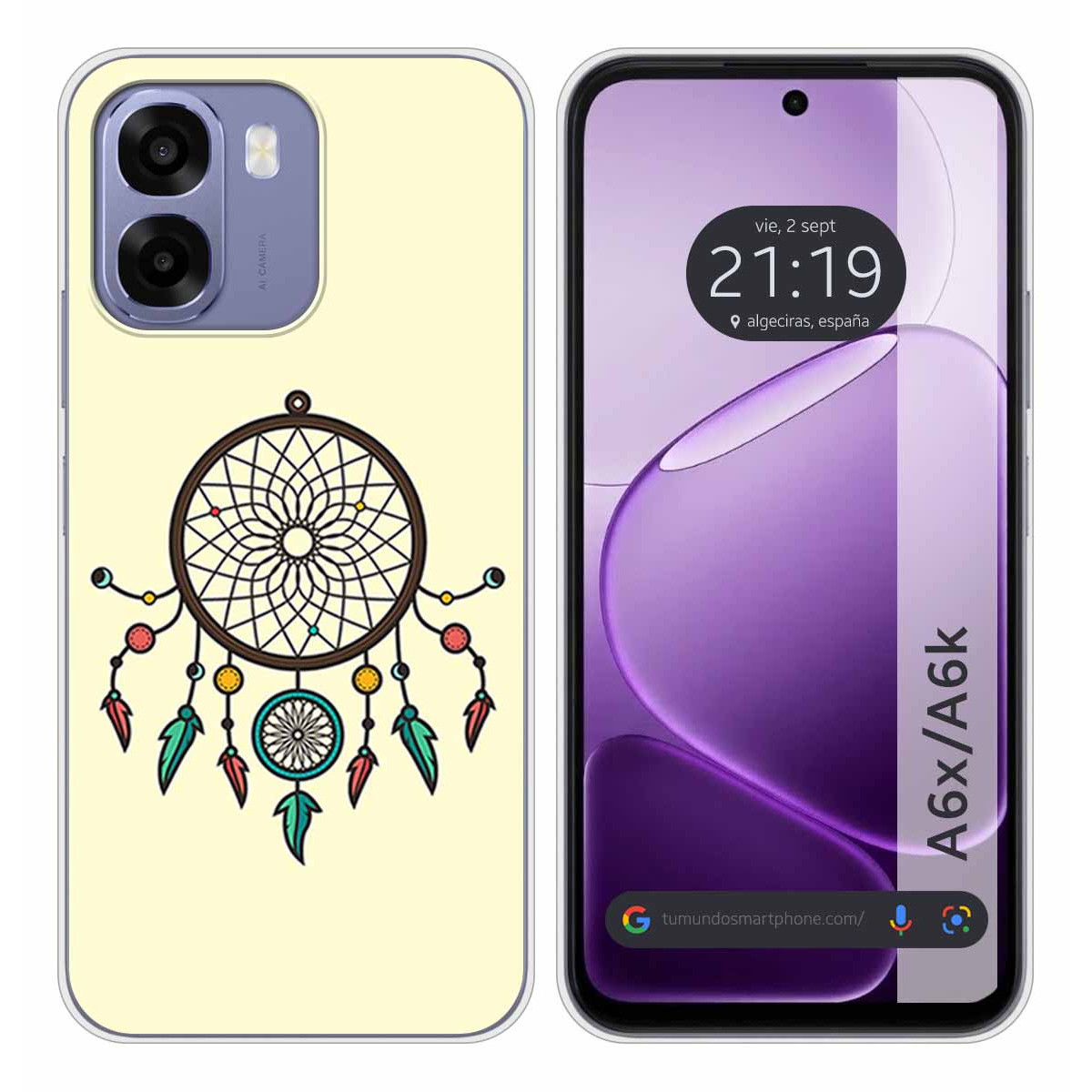 Funda Silicona para Oppo A6x / A6k diseño...