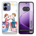 Funda Silicona para Oppo A6x / A6k diseño Café Dibujos