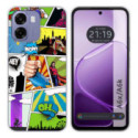 Funda Silicona para Oppo A6x / A6k diseño Comic Dibujos