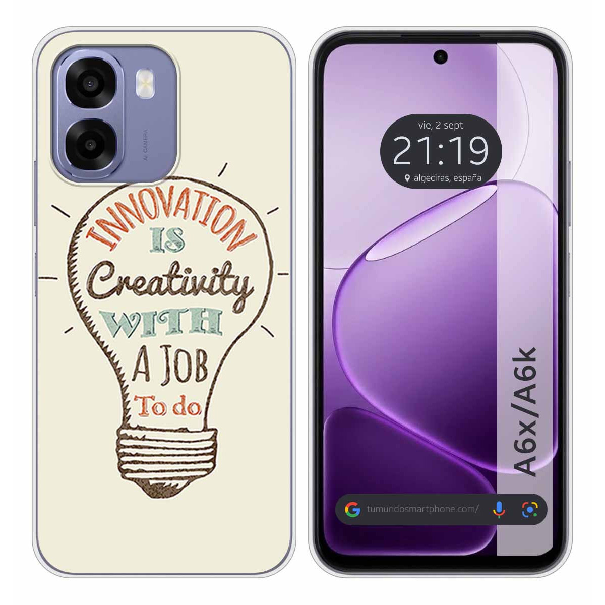 Funda Silicona para Oppo A6x / A6k diseño...