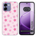 Funda Silicona para Oppo A6x / A6k diseño Flores Dibujos