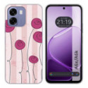 Funda Silicona para Oppo A6x / A6k diseño Flores Vintage Dibujos