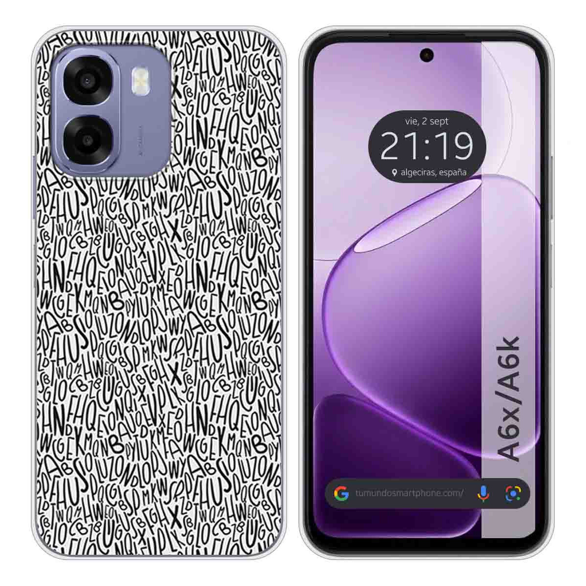 Funda Silicona para Oppo A6x / A6k diseño...