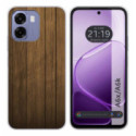 Funda Silicona para Oppo A6x / A6k diseño Madera Dibujos
