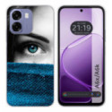 Funda Silicona para Oppo A6x / A6k diseño Ojo Dibujos