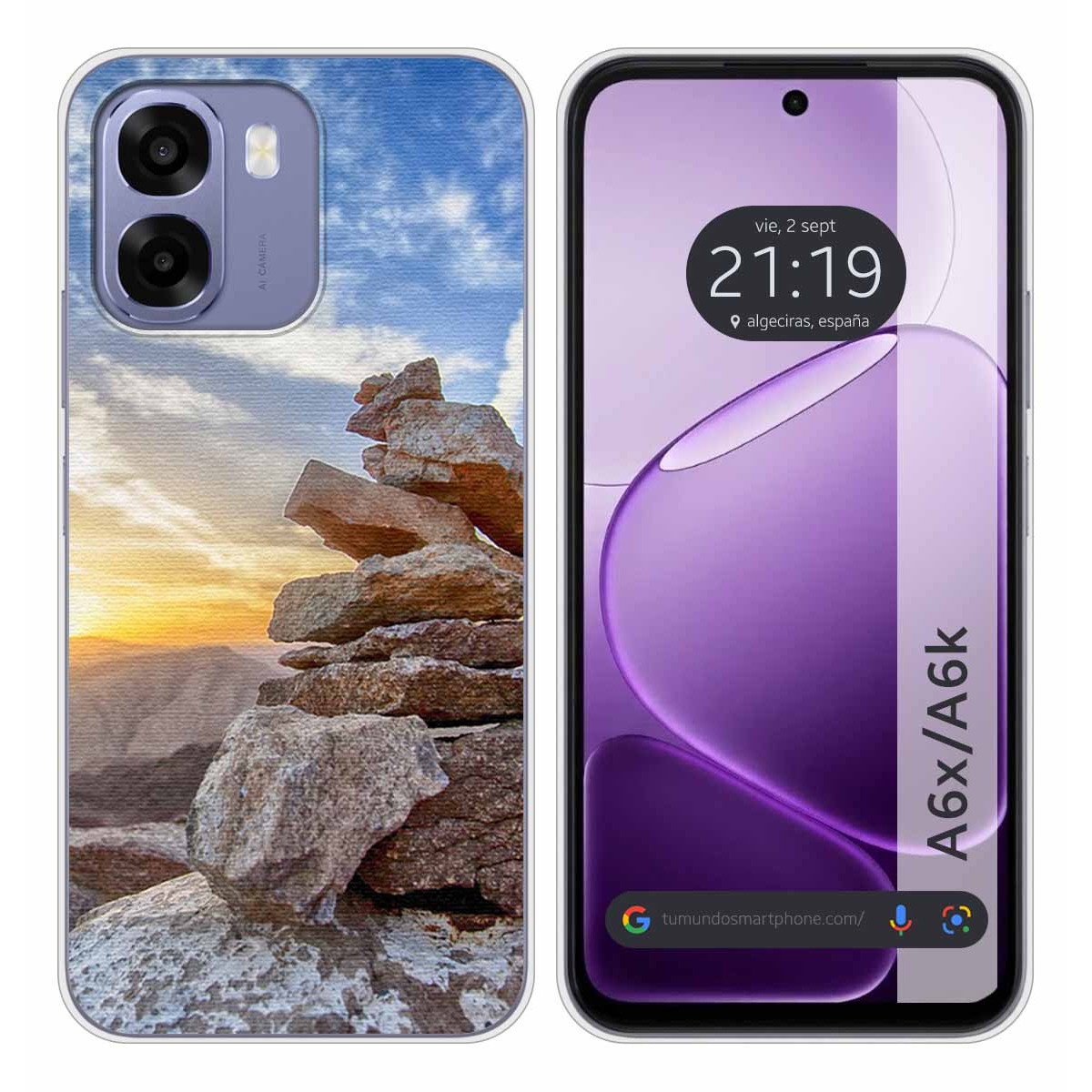 Funda Silicona para Oppo A6x / A6k diseño...