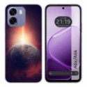 Funda Silicona para Oppo A6x / A6k diseño Tierra Dibujos