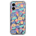 Funda Silicona Antigolpes para Oppo A6x / A6k diseño Dulces 02 Dibujos