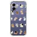 Funda Silicona Antigolpes para Oppo A6x / A6k diseño Perros Dibujos