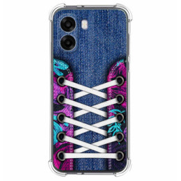 Funda Silicona Antigolpes para Oppo A6x / A6k diseño...