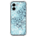 Funda Silicona Antigolpes para Oppo A6x / A6k diseño Flores 03 Dibujos
