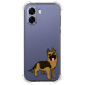 Funda Silicona Antigolpes para Oppo A6x / A6k diseño Perros 03 Dibujos