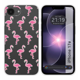 Funda Silicona Transparente para iPhone 17e diseño...