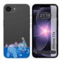 Funda Silicona Transparente para iPhone 17e diseño Hipo Dibujos