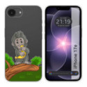 Funda Silicona Transparente para iPhone 17e diseño Mono Dibujos