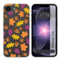 Funda Silicona Transparente para iPhone 17e diseño Otoño Dibujos