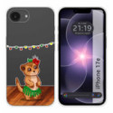 Funda Silicona Transparente para iPhone 17e diseño Suricata Dibujos