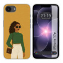 Funda Silicona para iPhone 17e diseño Mujer 02 Dibujos