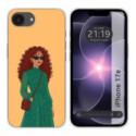 Funda Silicona para iPhone 17e diseño Mujer 06 Dibujos