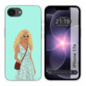 Funda Silicona para iPhone 17e diseño Mujer 07 Dibujos