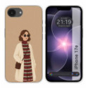 Funda Silicona para iPhone 17e diseño Mujer 09 Dibujos