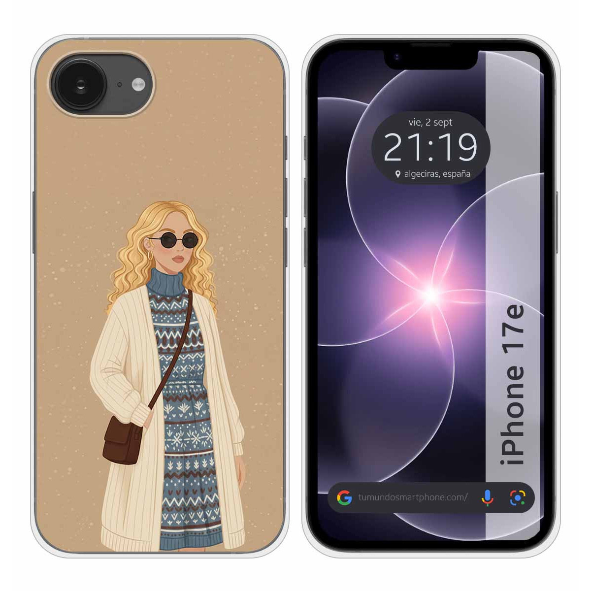 Funda Silicona para iPhone 17e diseño Mujer 10...