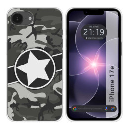 Funda Silicona para iPhone 17e diseño Camuflaje 02 Dibujos