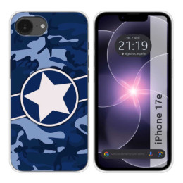 Funda Silicona para iPhone 17e diseño Camuflaje 03 Dibujos