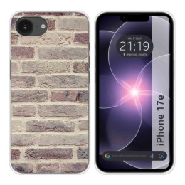 Funda Silicona para iPhone 17e diseño Ladrillo 01 Dibujos