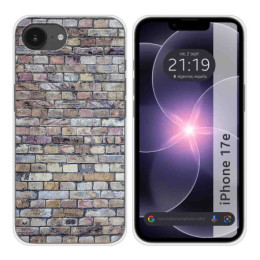 Funda Silicona para iPhone 17e diseño Ladrillo 02 Dibujos