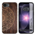 Funda Silicona para iPhone 17e diseño Madera 06 Dibujos