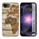 Funda Silicona para iPhone 17e diseño Madera 07 Dibujos