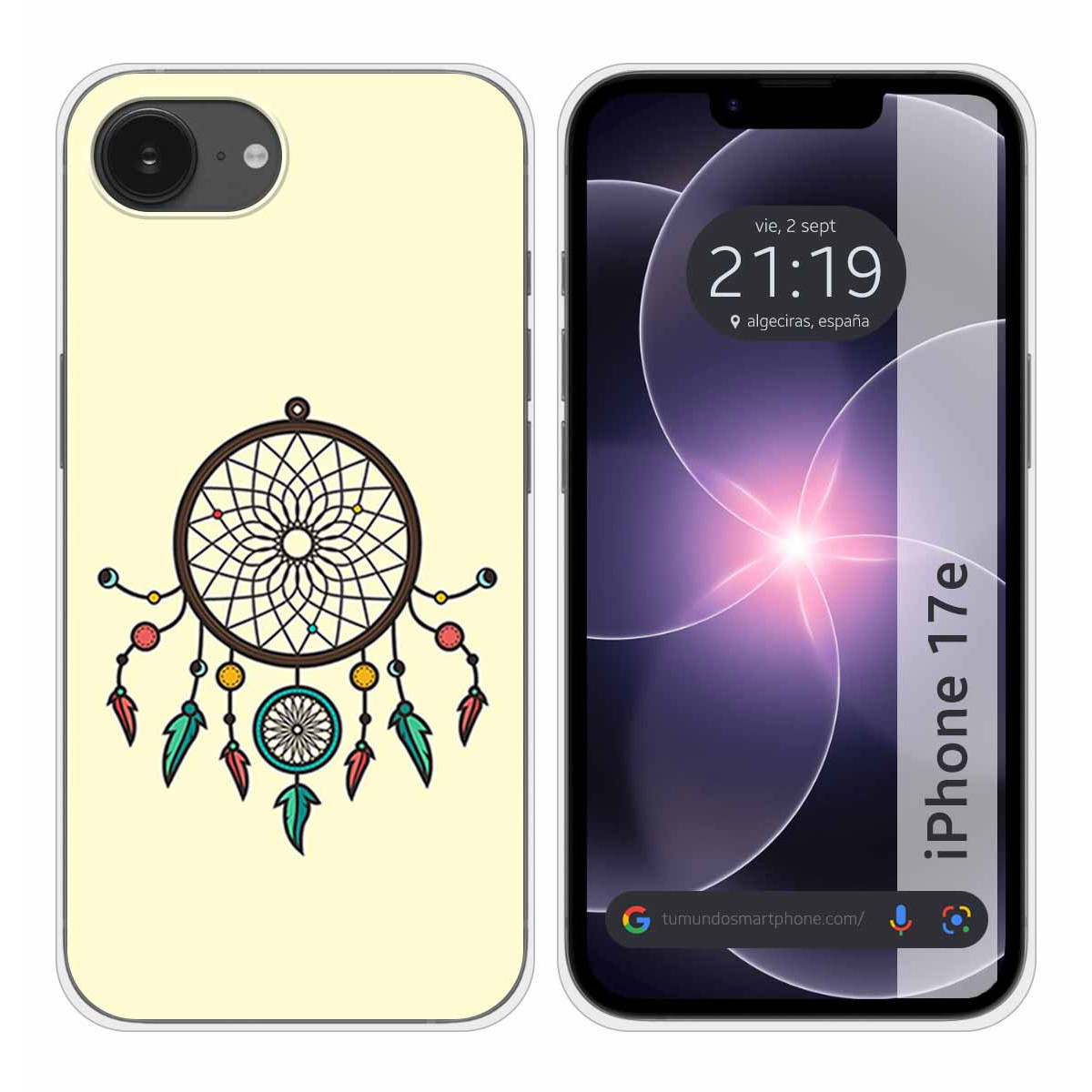 Funda Silicona para iPhone 17e diseño...